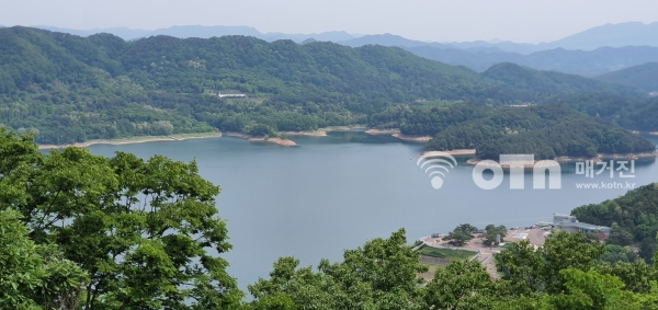 대청호 전경